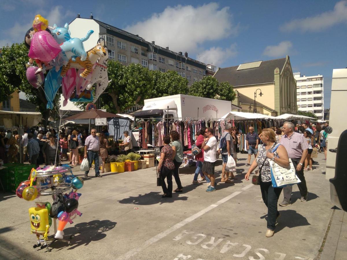 Ferienwohnung La Marina Ribadeo Exterior foto